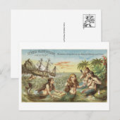 Carte postale Illustration classique (Devant / Derrière)