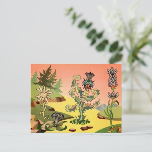 Carte postale Illustration classique (Debout devant)