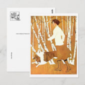 Carte postale Illustration classique (Devant / Derrière)