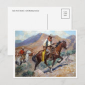 Carte postale Illustration classique (Devant / Derrière)