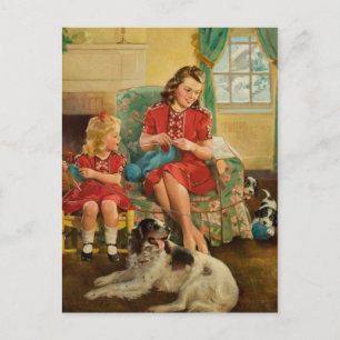 Carte postale Illustration classique