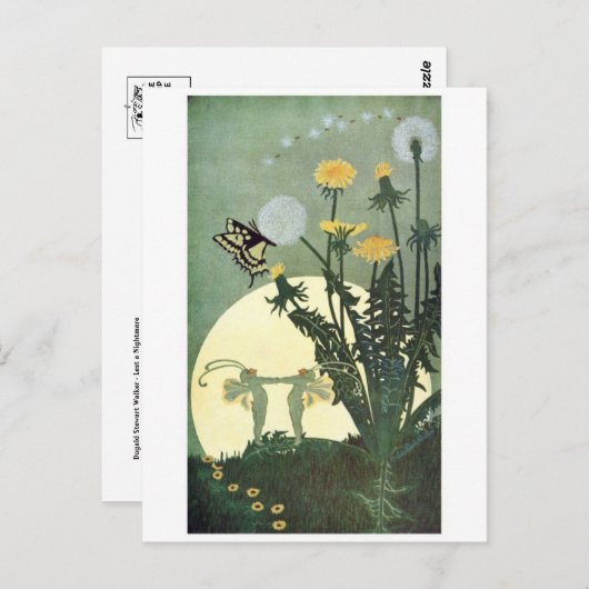 Carte postale Illustration classique (Devant / Derrière)