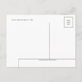 Carte postale Illustration classique (Dos)