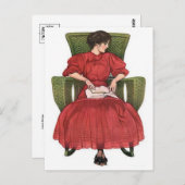 Carte postale Illustration classique (Devant / Derrière)