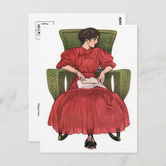 Carte postale Illustration classique (Devant / Derrière)