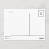 Carte postale Illustration classique (Dos)