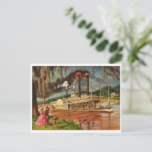 Carte postale Illustration classique (Debout devant)