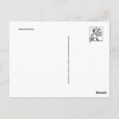 Carte postale Illustration classique (Dos)