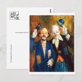 Carte postale Illustration classique (Devant / Derrière)