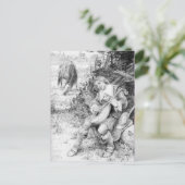 Carte postale Illustration classique (Debout devant)