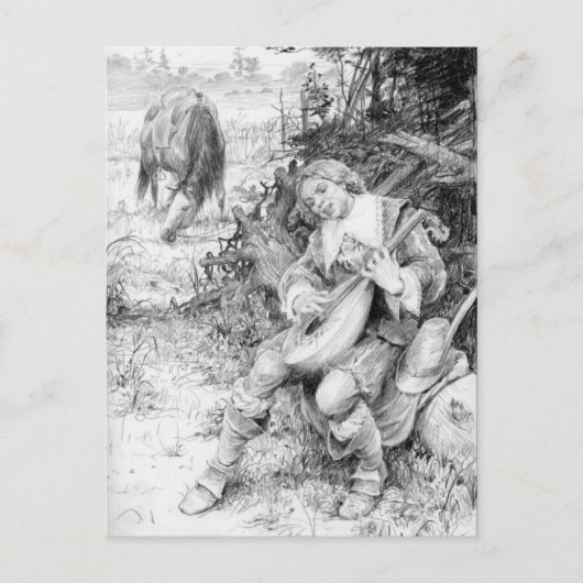 Carte postale Illustration classique (Devant)