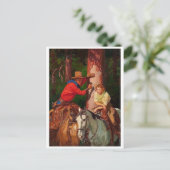 Carte postale Illustration classique (Debout devant)