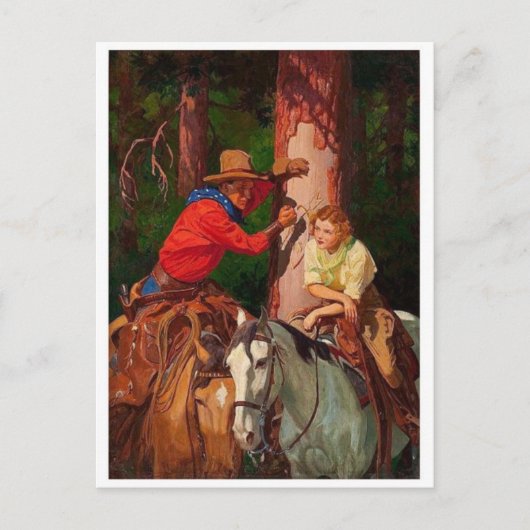 Carte postale Illustration classique (Devant)