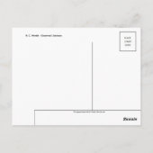 Carte postale Illustration classique (Dos)