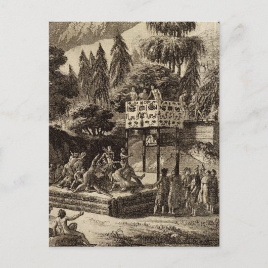 Carte Postale Illustration Colombie-Britannique (Devant)