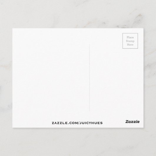 Carte Postale Illustration d'aquarelle de mode de la bouteille d (Dos)