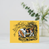 Carte Postale illustration de basses (Debout devant)