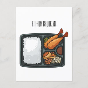 Carte Postale Illustration de Bento