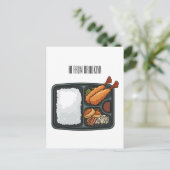 Carte Postale Illustration de Bento (Debout devant)