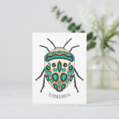 Carte Postale Illustration de bug Picasso (Debout devant)