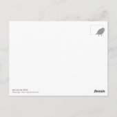 Carte Postale Illustration de cinq oiseaux - tori no iro (Dos)