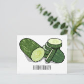 Carte Postale Illustration de combre (Debout devant)