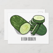 Carte Postale Illustration de combre (Devant / Derrière)