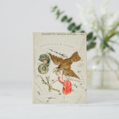Carte Postale Illustration de constellation vintage (Debout devant)