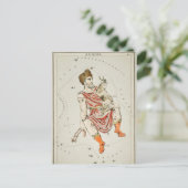 Carte Postale Illustration de constellation vintage (Debout devant)