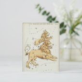 Carte Postale Illustration de constellation vintage (Debout devant)
