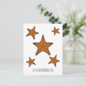 Carte Postale Illustration de dessin de Starfish (Debout devant)