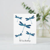 Carte Postale Illustration de dragonfly (Debout devant)