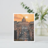 Carte Postale Illustration de la Basilique Saint-Pierre Travel P (Debout devant)