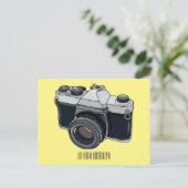 Carte Postale Illustration de la caméra (Debout devant)