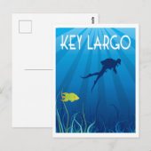 Carte Postale Illustration de la cargaison clé avec le foie et l (Devant / Derrière)