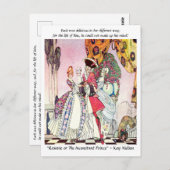 Carte Postale Illustration de la Cour Mesdames et de la séduisan (Devant / Derrière)