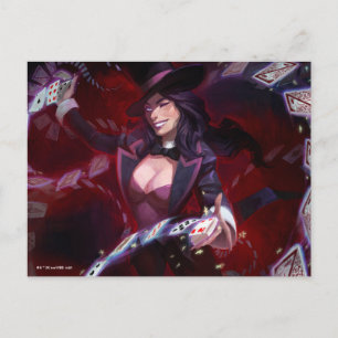 Carte Postale Illustration de la crise infinie de Zatanna