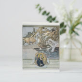 Carte Postale Illustration de la "Divine Comédie" de Dante (Debout devant)