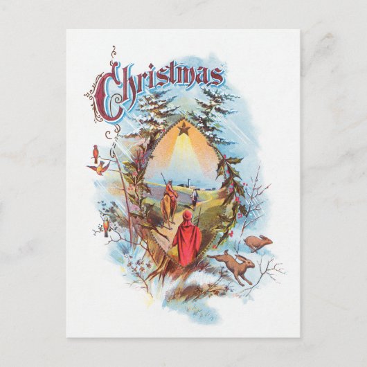 Carte Postale Illustration De La Magie Biblique (Devant)