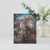 Carte Postale Illustration de la scène surréelle (Debout devant)