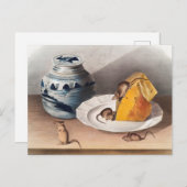 Carte Postale Illustration de la souris (Mus-musculus) (Devant / Derrière)