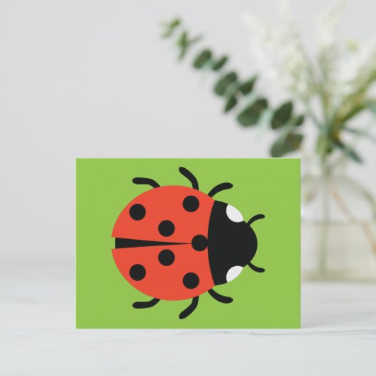 Carte Postale Illustration de Ladybug (Debout devant)