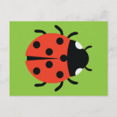 Carte Postale Illustration de Ladybug (Devant)