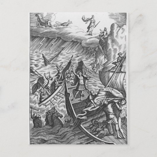 Carte Postale Illustration de 'L'Aeneid' par Virgil (Devant)
