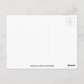 Carte Postale Illustration de l'aquarelle des fruits poires (Dos)