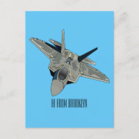 Illustration de l'avion de chasse