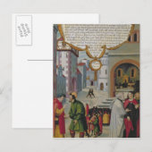Carte Postale Illustration de l'enseignement du Christ (Devant / Derrière)