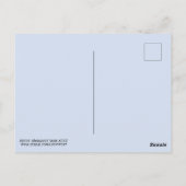 Carte postale Illustration de l'État de Washington (Dos)