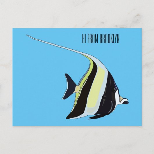 Carte Postale Illustration de l'idole mauresque (Devant)