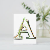 Carte Postale Illustration de police organique (Debout devant)